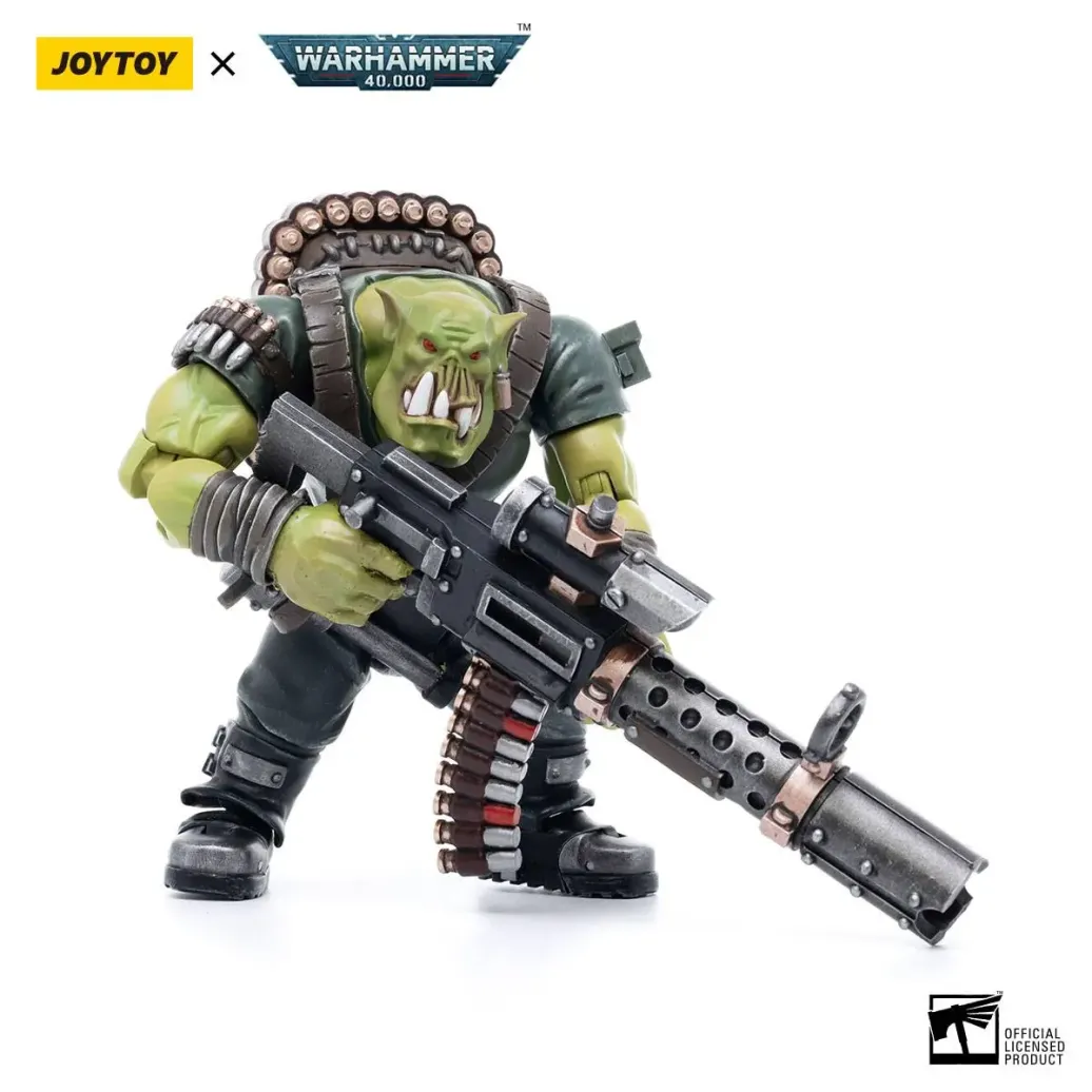 Warhammer 40k Actionfigur 1/18 Ork Kommandos Snipa Boy Balrukk 13 cm