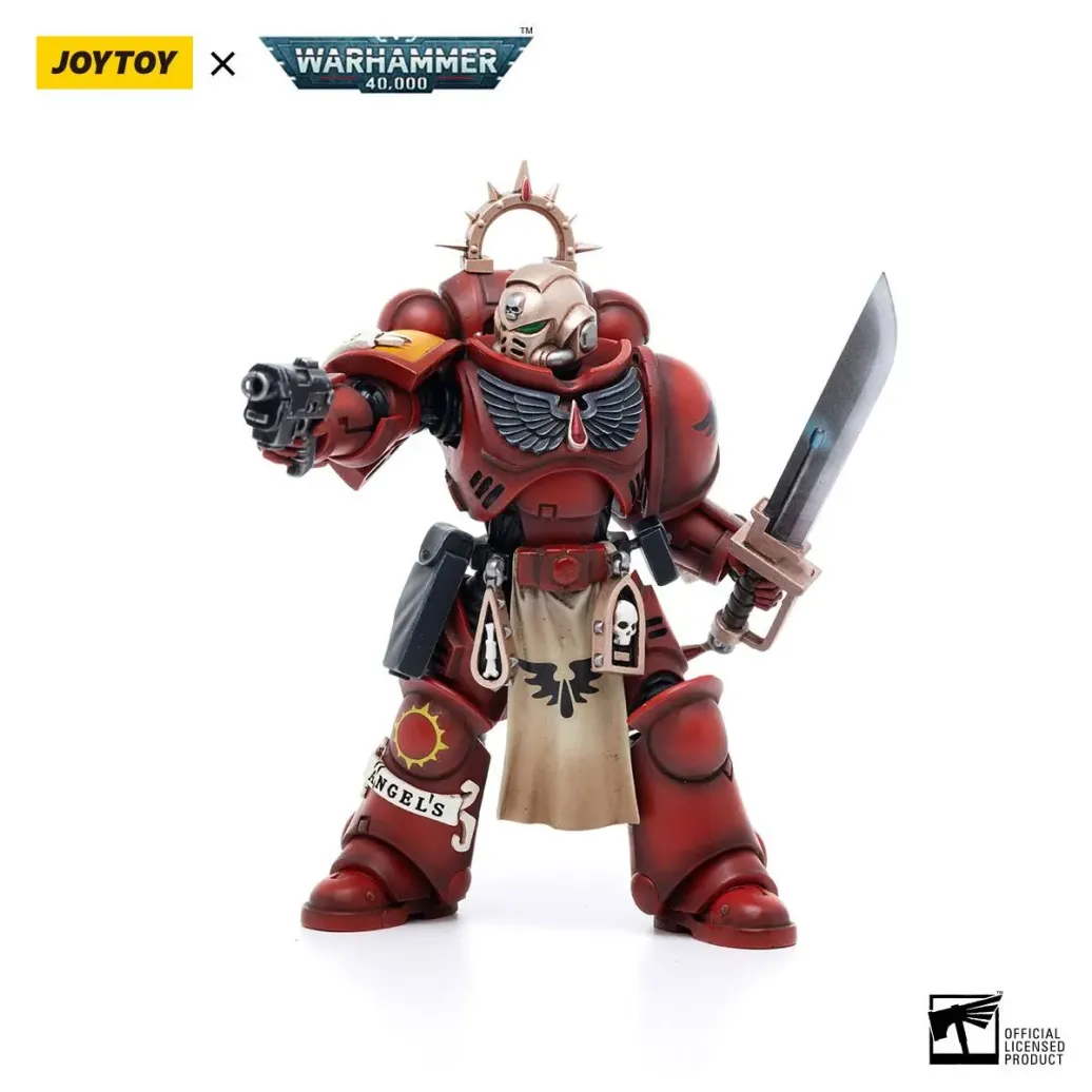 Warhammer 40k Actionfigur 1/18 Blood Angels Primaris Lieutenant Tolmeron 12 cm