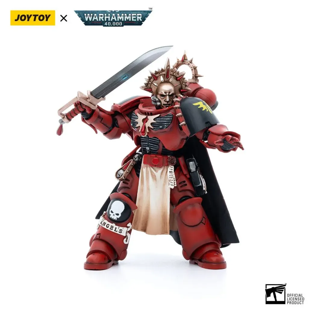 Warhammer 40k Actionfigur 1/18 Blood Angels Veteran Alberigo 12 cm