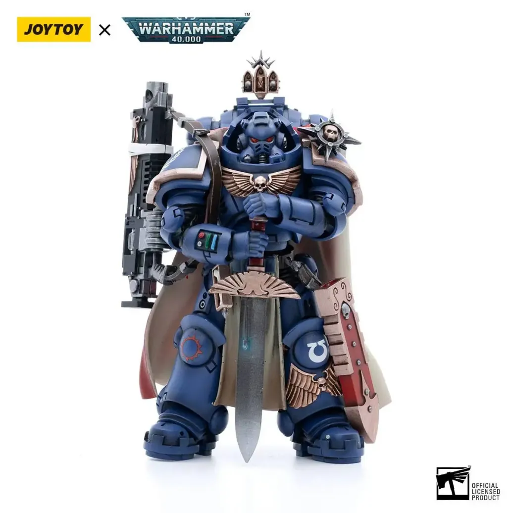 Warhammer 40k Actionfigur 1/18 Ultramarines Captain with Master-Crafted Heavy Bolt Rifle 12 cm