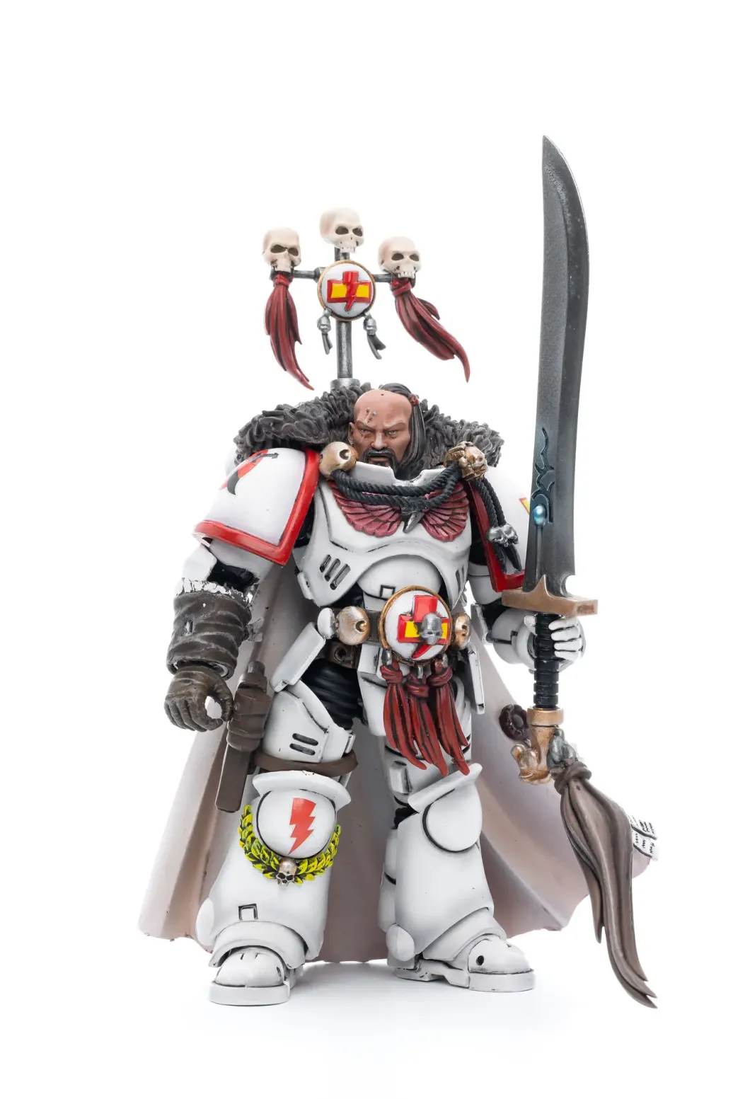 Warhammer 40k Actionfigur 1/18 White Scars Captain Kor'sarro Khan 12 cm