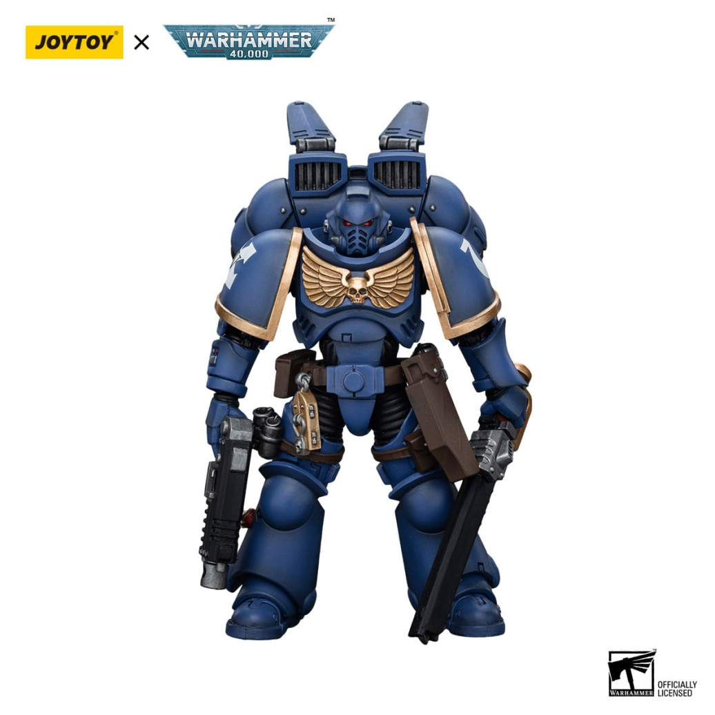 Warhammer 40k Actionfigur 1/18 Ultramarines Jump Pack Intercessors Intercessor 2 12 cm