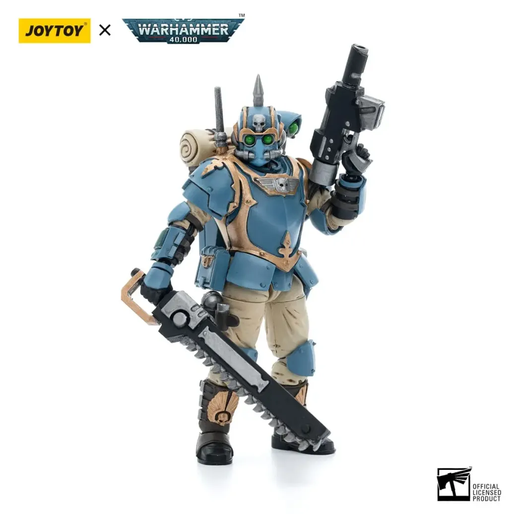 Warhammer 40k Actionfigur 1/18 Astra Militarum Tempestus Scions Squad 55th Kappic Eagles Tempestor 12 cm