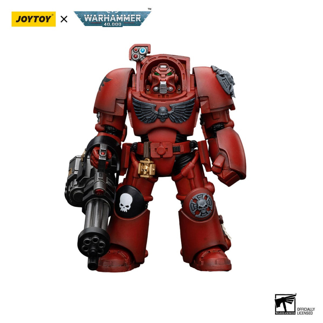Warhammer The Horus Heresy Actionfigur 1/18 Blood Angels Terminator Squad Terminator with Assault Cannon 14 cm