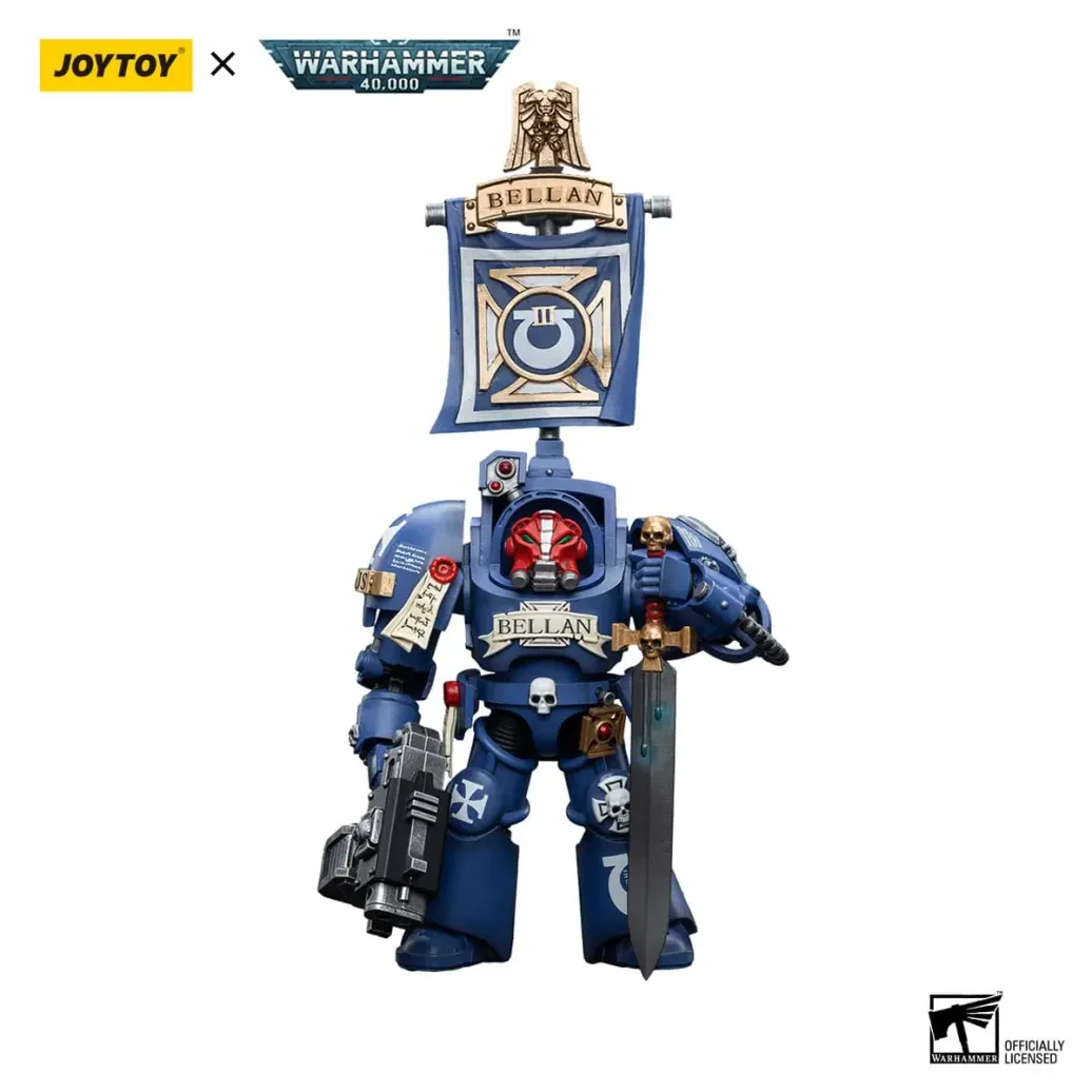 Warhammer 40k Actionfigur 1/18 Ultramarines Terminators Sergeant Bellan 12 cm