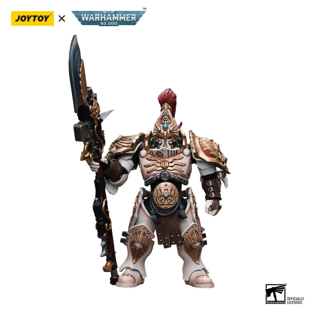 Warhammer 40k Actionfigur 1/18 Adeptus Custodes Solar Watch Custodian Guard with Guardian Spear 12 cm