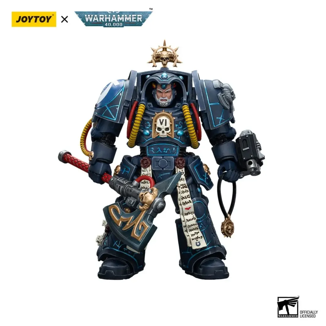 Warhammer 40k Actionfigur 1/18 Ultramarines Librarian in Terminator Armour 12 cm