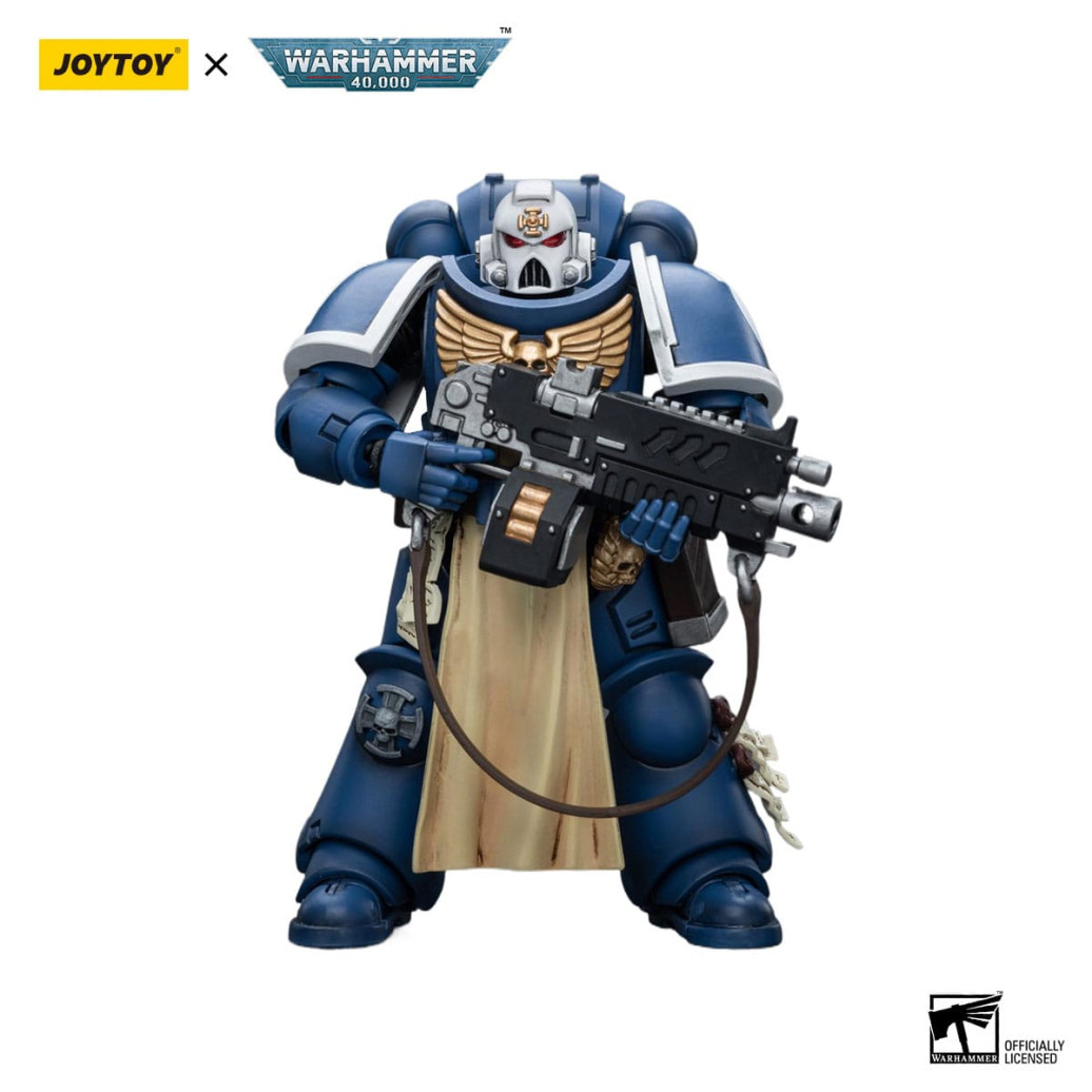 Warhammer 40k Actionfigur 1/18 Ultramarines Sternguard Veteran with Auto Bolt Rifle 12 cm