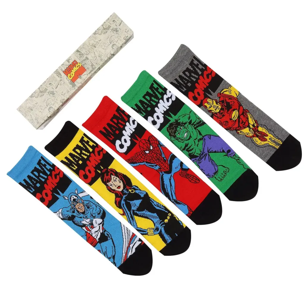 Marvel Socken 5er-Pack Avengers L-XL