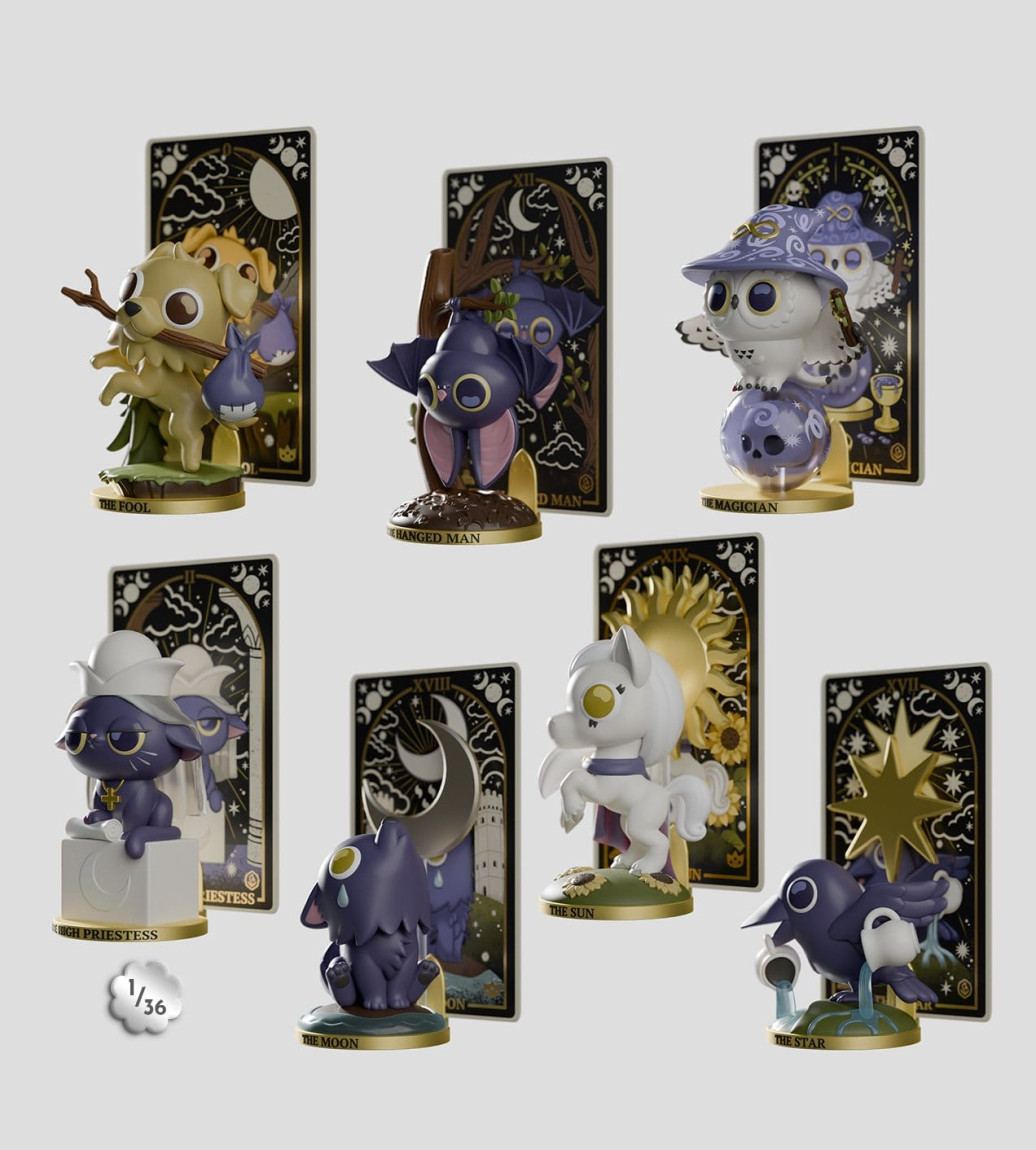 Wild Magic Tarot Minifiguren S1 10 cm Blind Box Display (6)