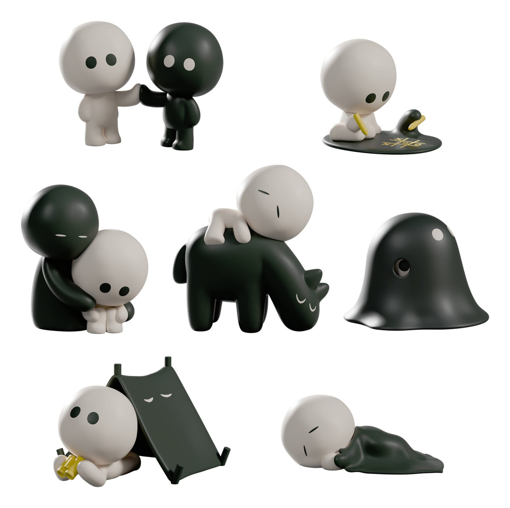 Meyanmi Shadow Minifiguren S1 7 cm Blind Box Display (6)