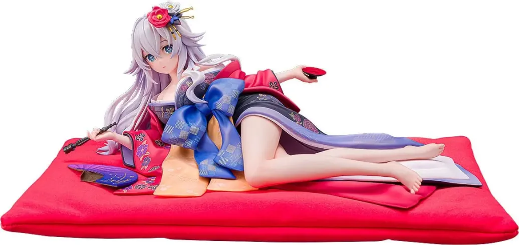 Neptunia x Senran Kagura Statue 1/7 Black Heart Kimono Ver. 10 cm 