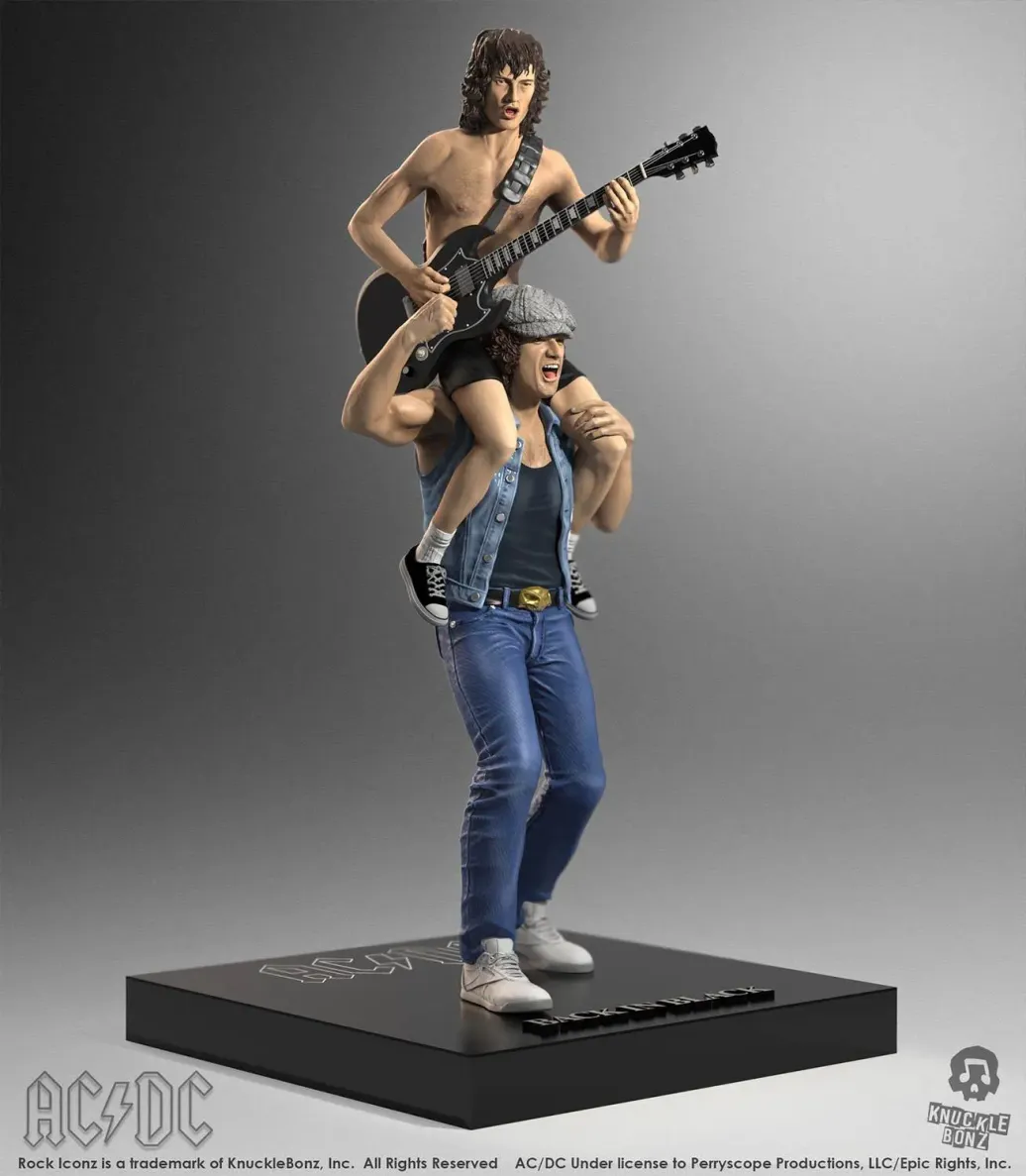 AC/DC Angus & Brian Rock Iconz Statue 27 cm