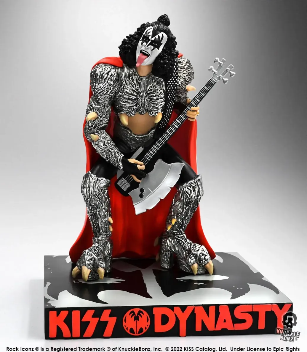 Kiss Rock Iconz Statue 1/9 The Demon Dynasty 21 cm