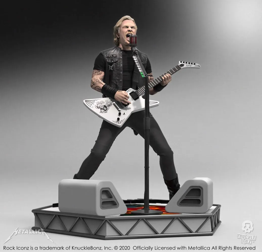 Metallica James Hetfield Rock Iconz Statue 22 cm Limited Edition