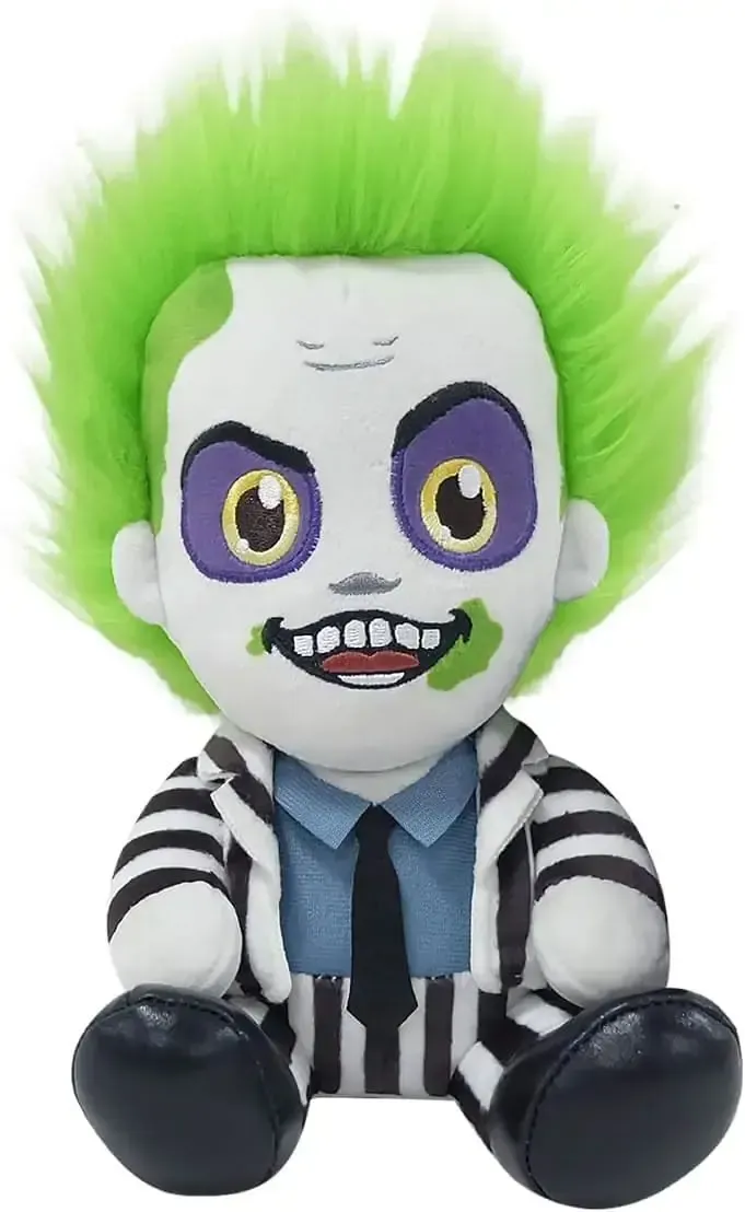 Beetlejuice Phunny Plüschfigur Beetlejuice Sitting with Striped Outfit 18 cm