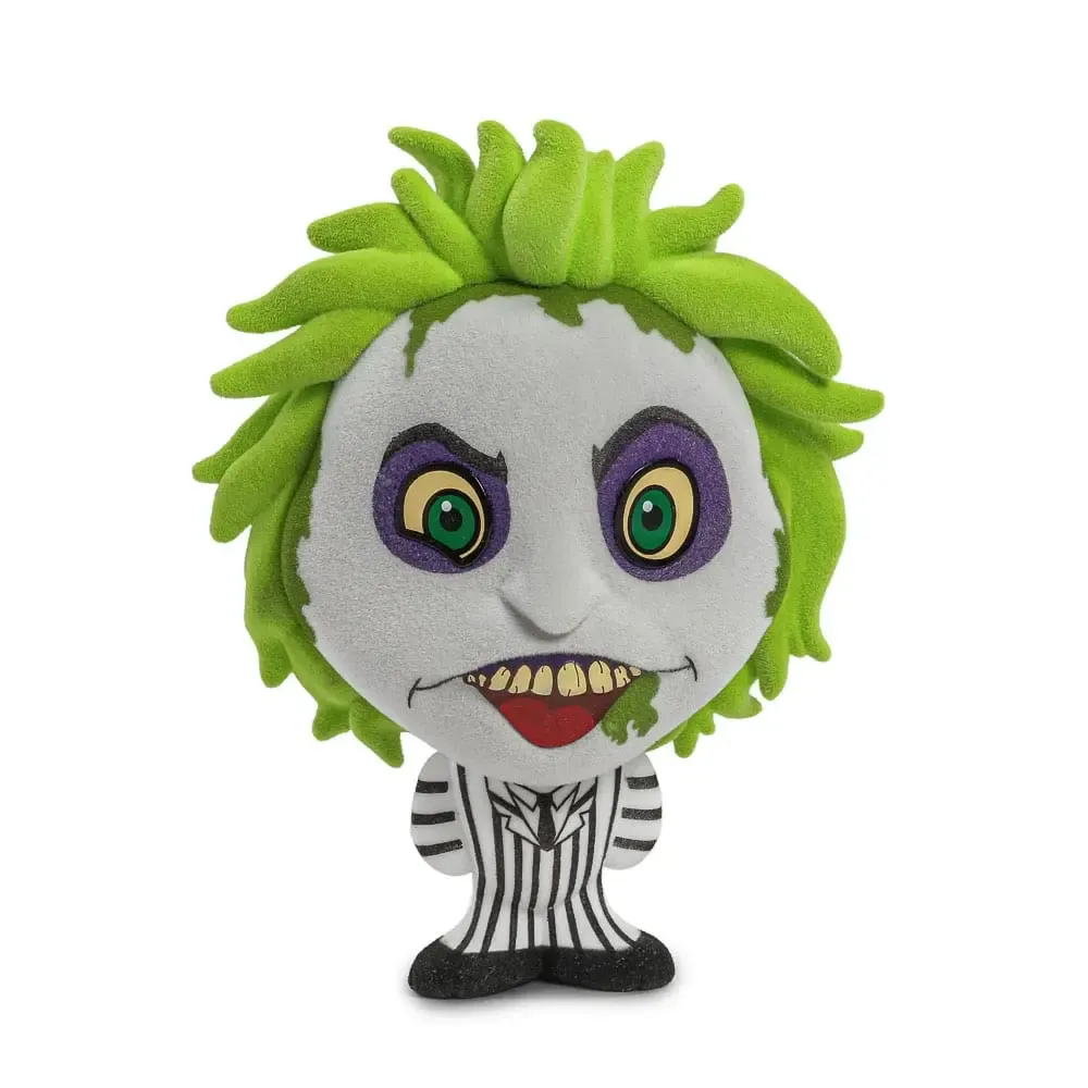 Beetlejuice Beetlejuice Bhunny Flocked Vinyl Figur Beetlejuice Striped Suit 10 cm