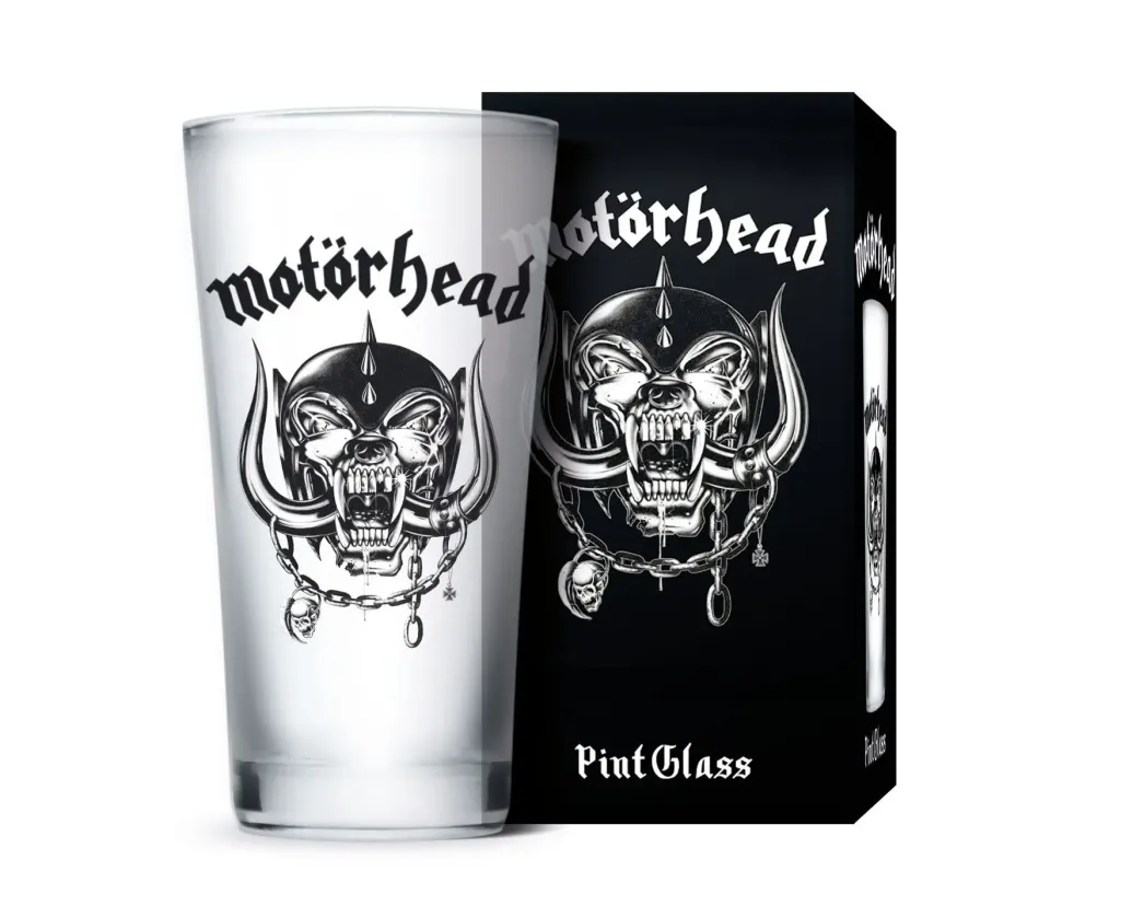 Motörhead Warpig Bierglas Logo