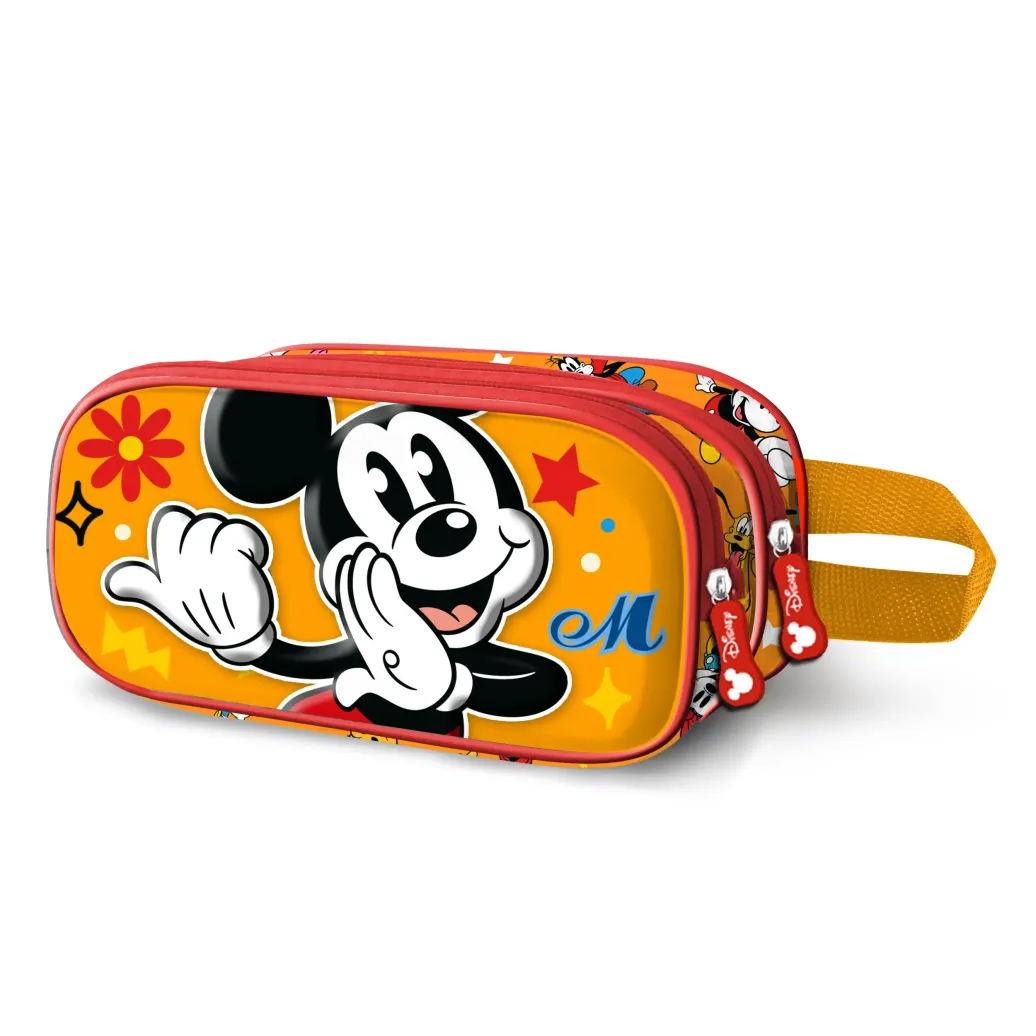 Disney Doppeltes Federmäppchen Mickey 3D Whisper