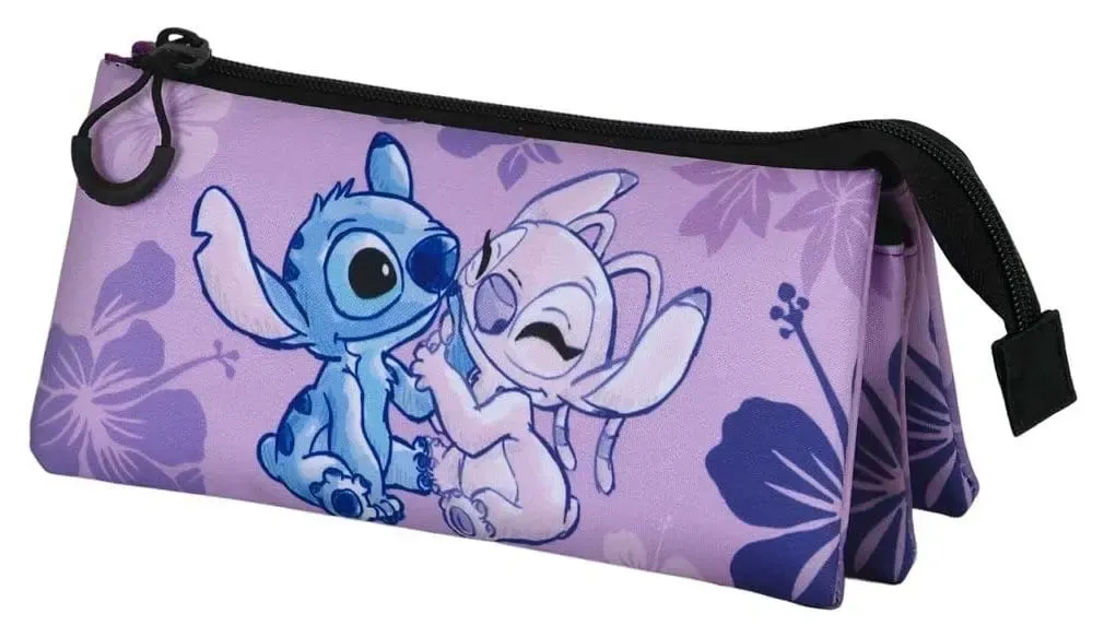 Lilo & Stitch FAN Triple Federmäppchen 2.0 Stitch & Angel Lilac
