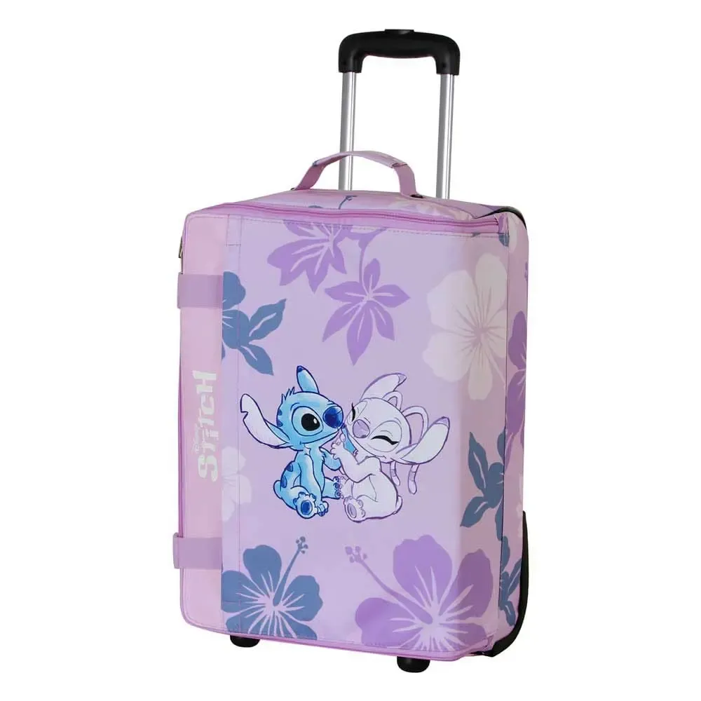 Lilo & Stitch Faltbarer Koffer Stitch & Angel Pink 52 cm 