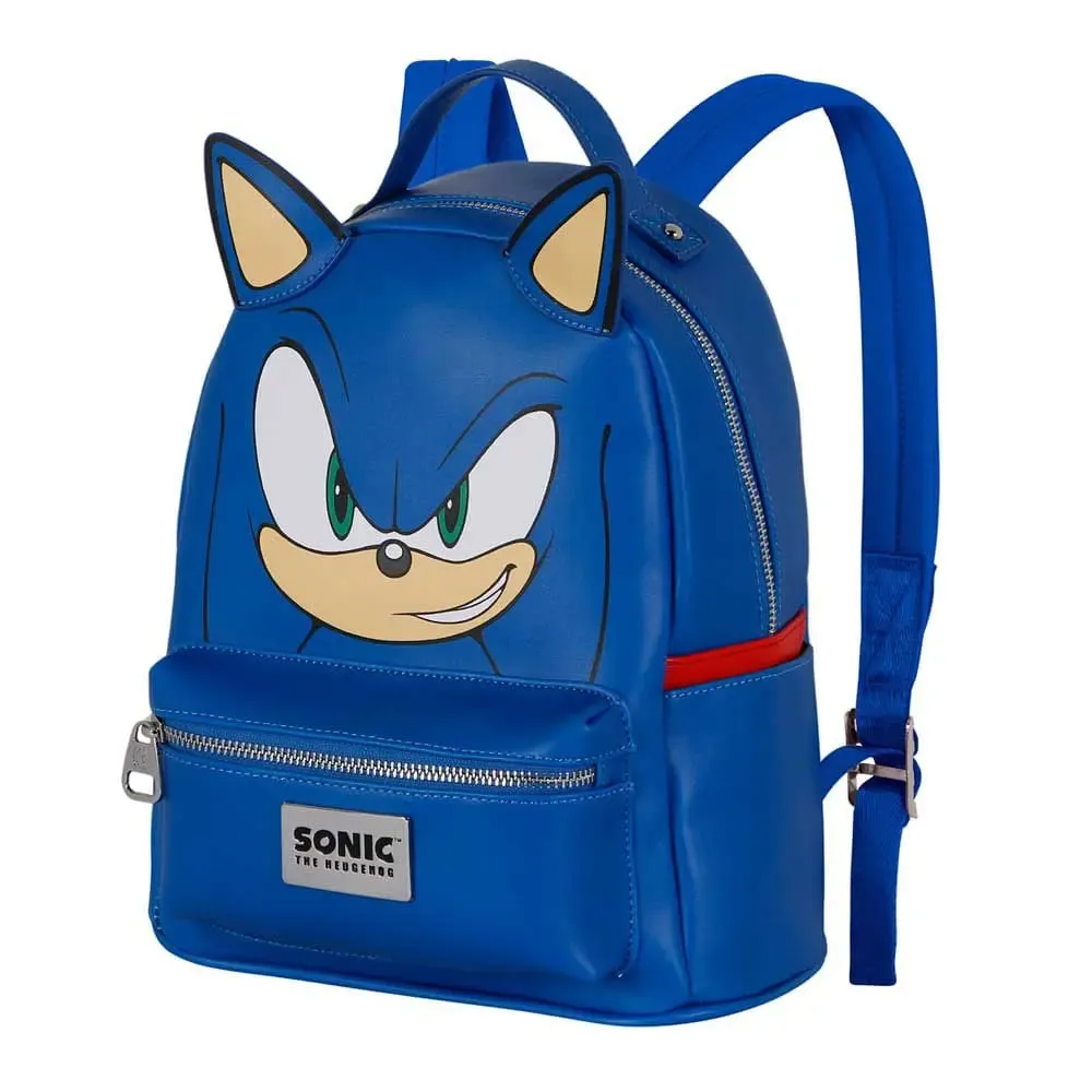 Sonic The Hedgehog Heady Rucksack Sega Face