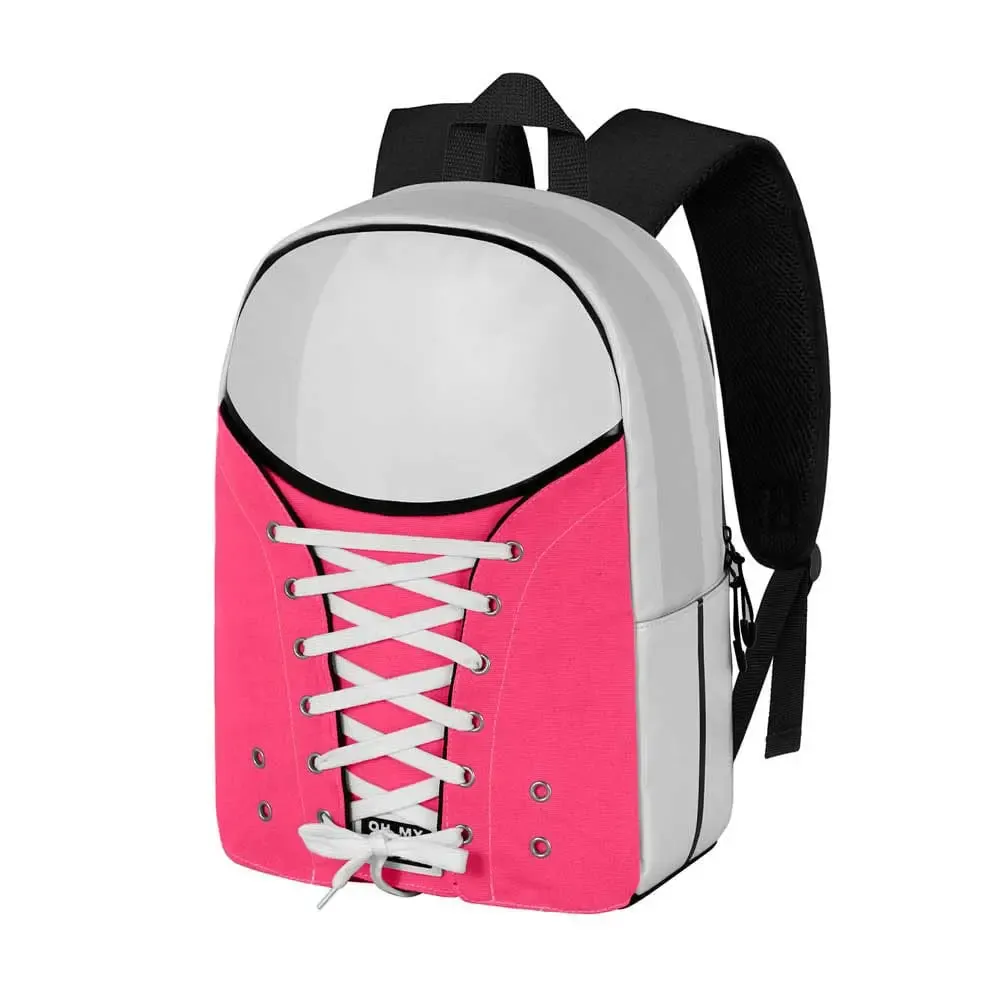 Oh My Pop! Rucksack Fuchsia-Sneakers 