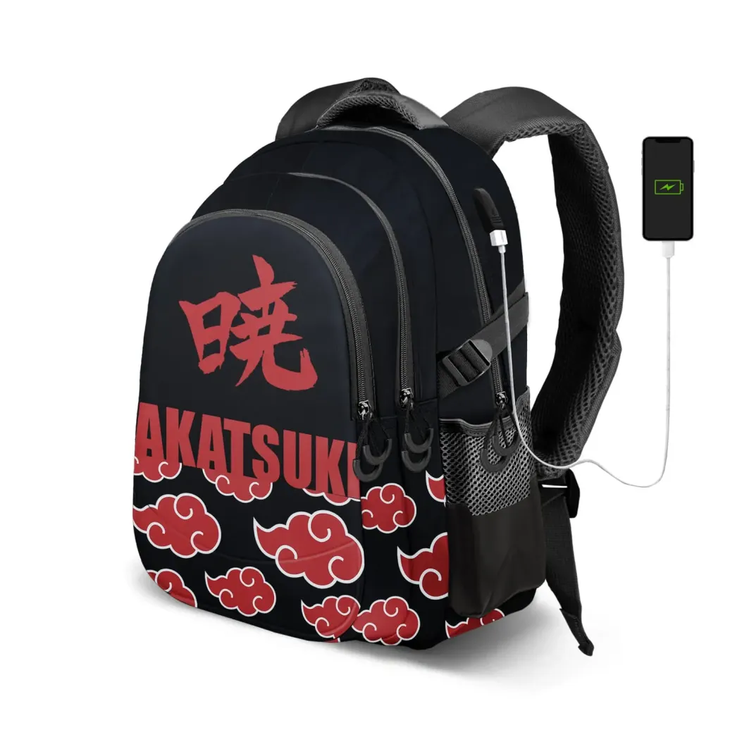 Naruto Shippuden Rucksack Kanji Running