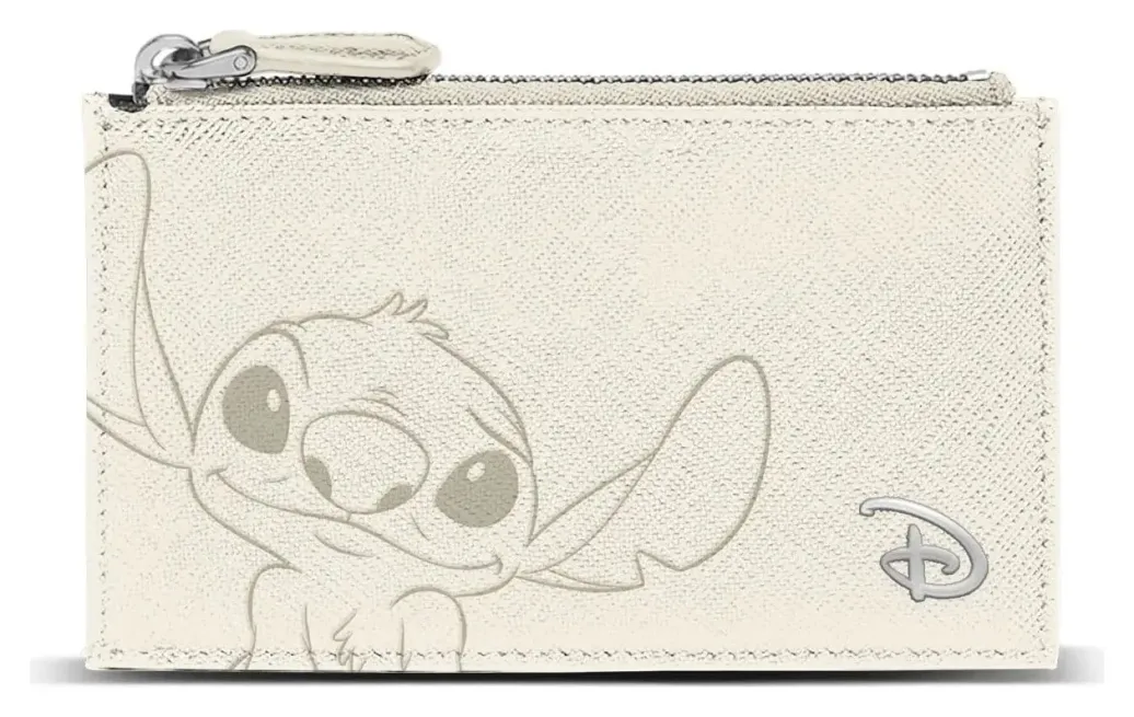 Lilo & Stitch Slim Karten-Etui / Mini-Geldbeutel Cream Off-white