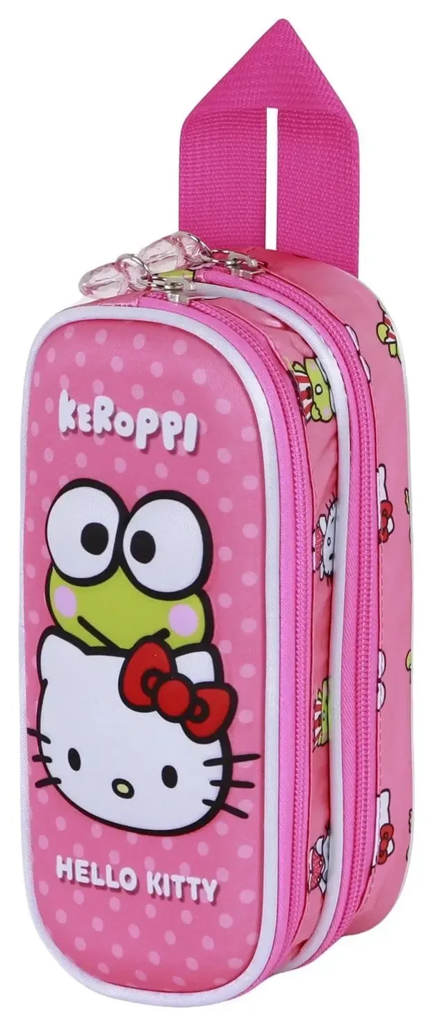 Sanrio 3D Double Federmäppchen Hello Kitty Funny Pink