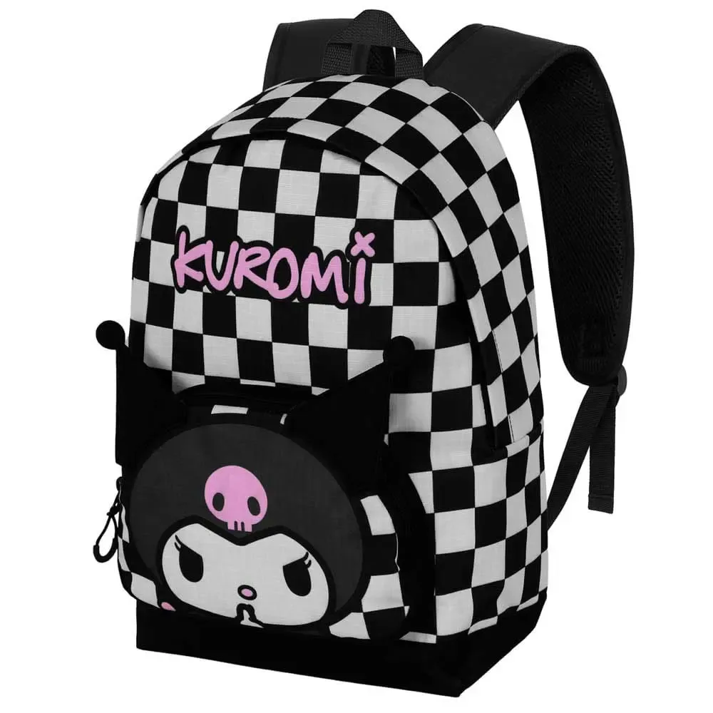 Sanrio Fan HS Rucksack Kuromi B & W 2.2 Black