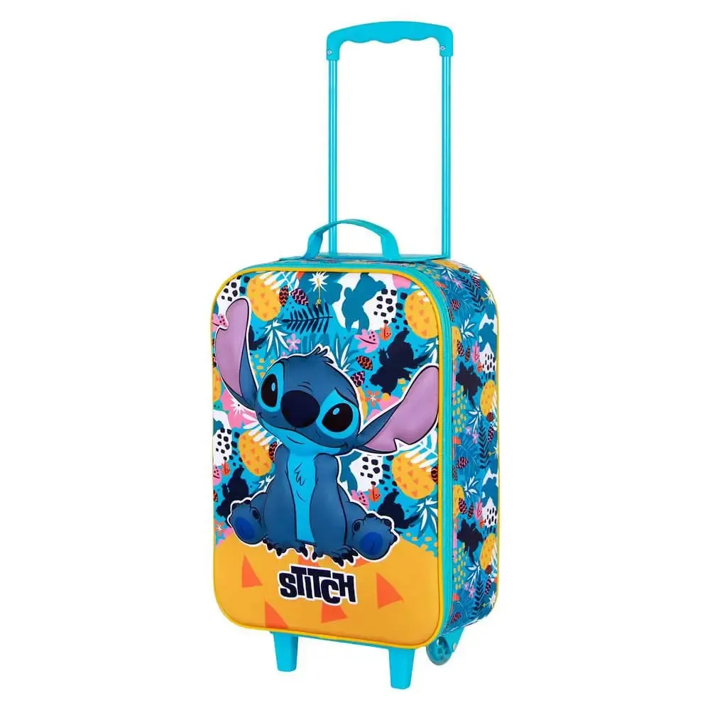 Lilo & Stitch Soft 3D Koffer Trolley Stitch Multicolor 52 cm 