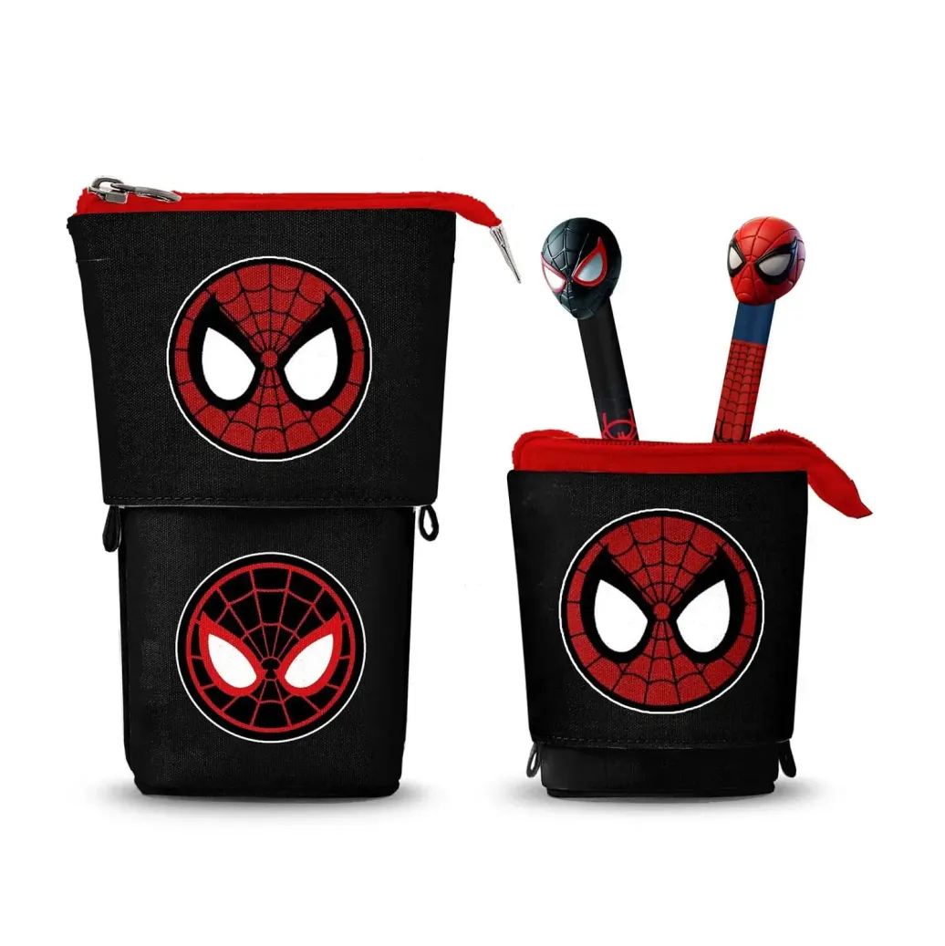 Spider-Man Pop Up Federmäppchen mit 2 löschbaren Gelstiften 