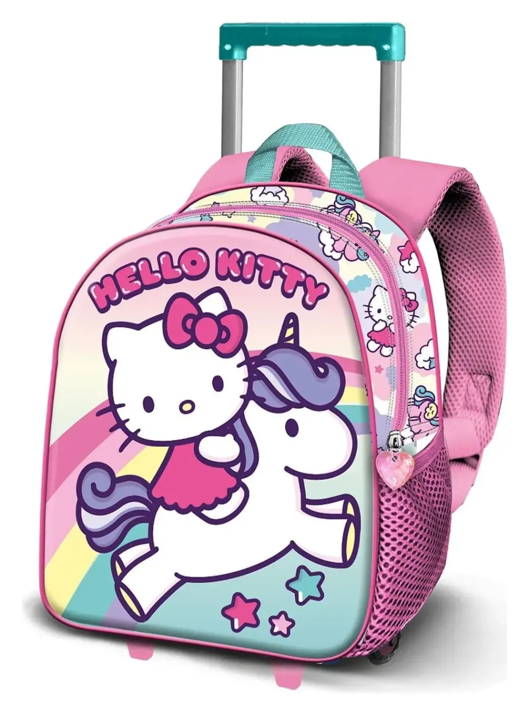 Sanrio 3D Trolley-Rucksack Hello Kitty Unicorn