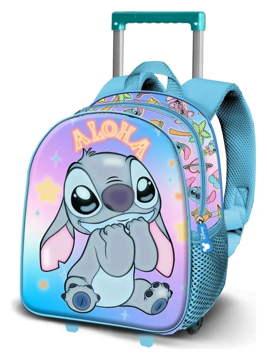 Lilo & Stitch 3D Rucksack mit Rollen Mischievous