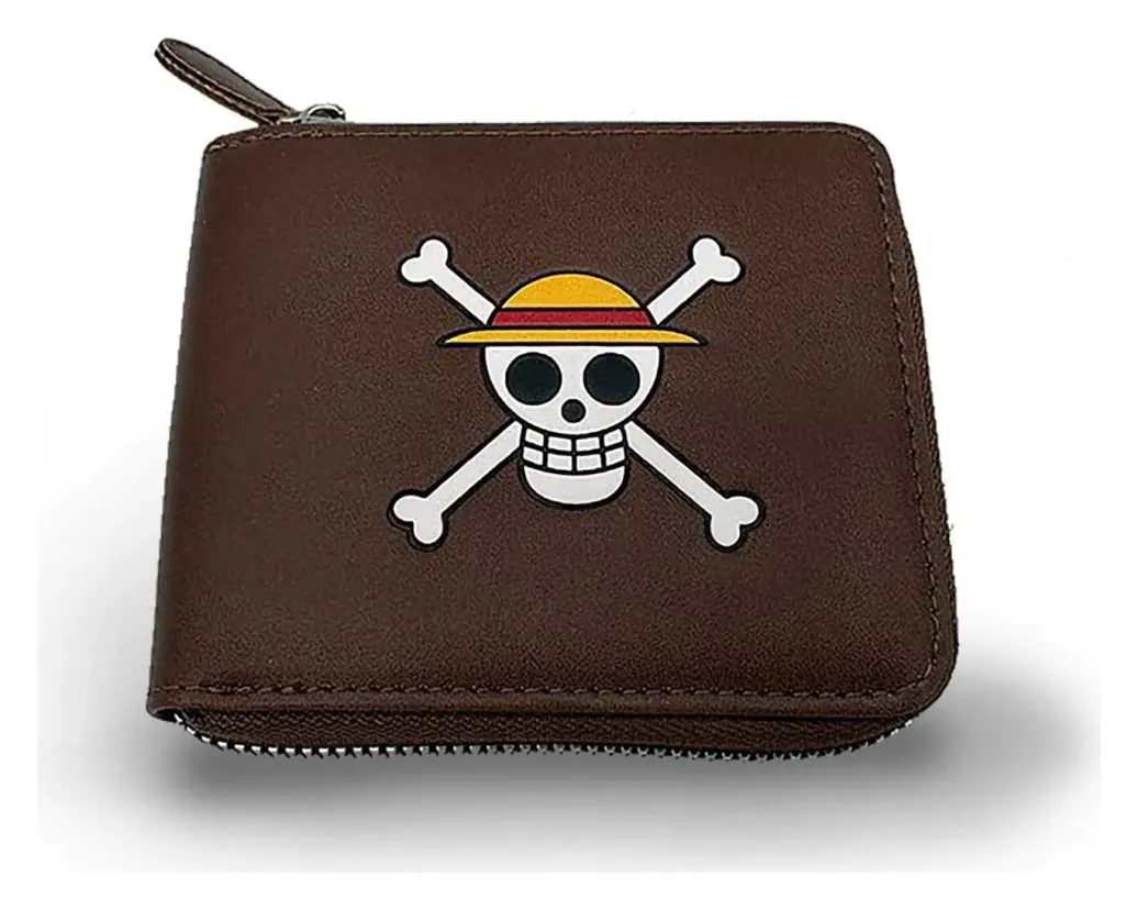 One Piece Geldbörse Man Zip Skull