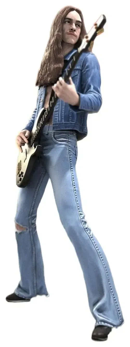 Metallica Rock Iconz Figur Cliff Burton III 21 cm