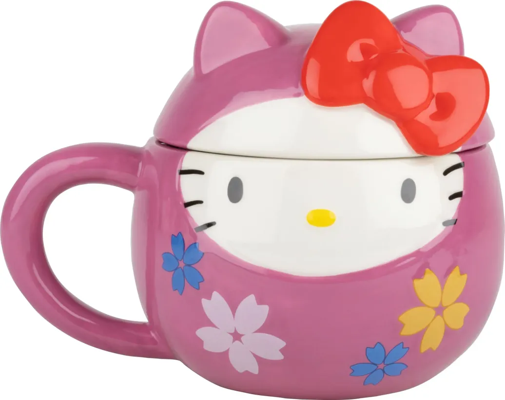 Sanrio 3D Tasse Hello Kitty Daruma
