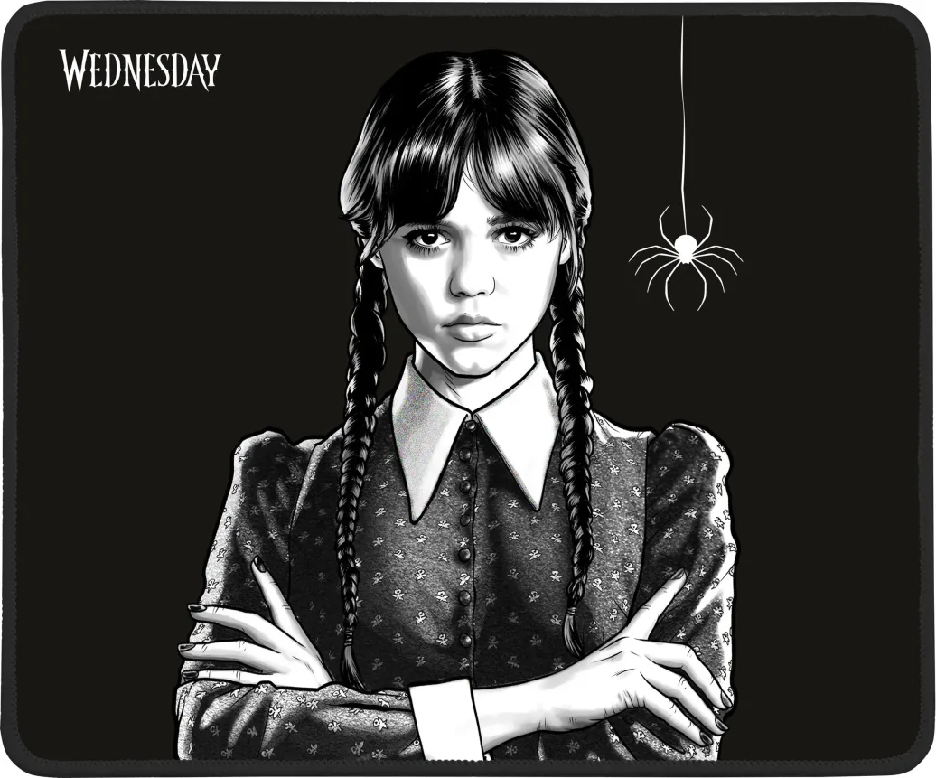 Wednesday M Mousepad Spider 32 x 27 cm