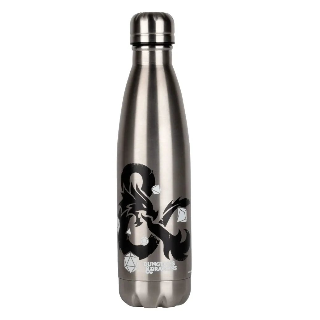Dungeons & Dragons Thermosflasche Logo Silver