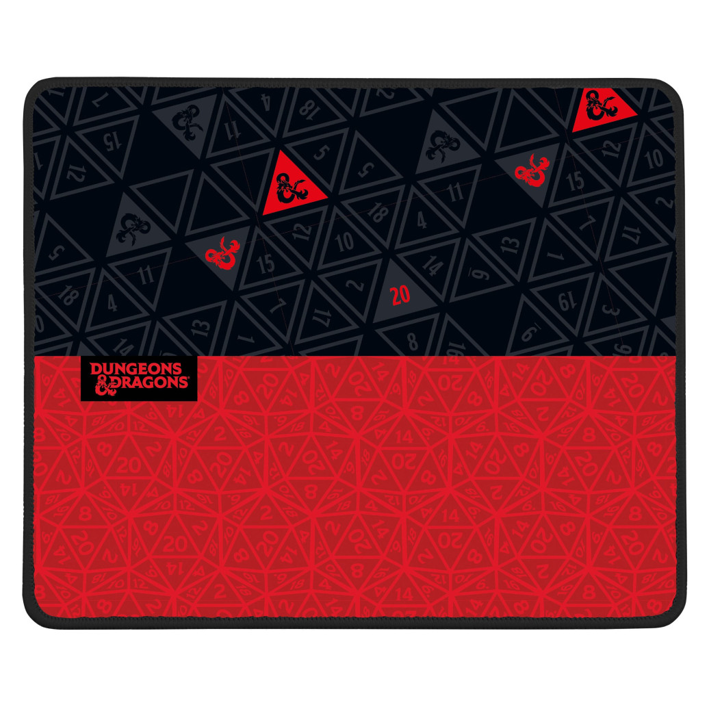 Dungeons & Dragons Mousepad Red & Black