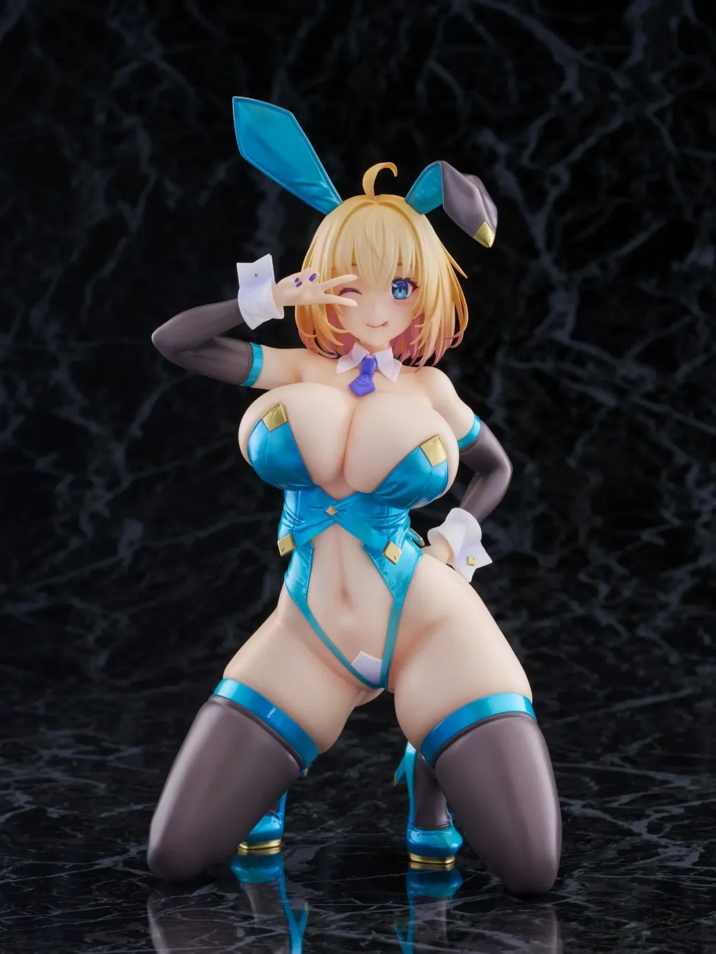 Original Character KoiKoi -Sakura- PVC Figur 1/6 Sophia F. Shirring Blue Bunny Ver. 20 cm