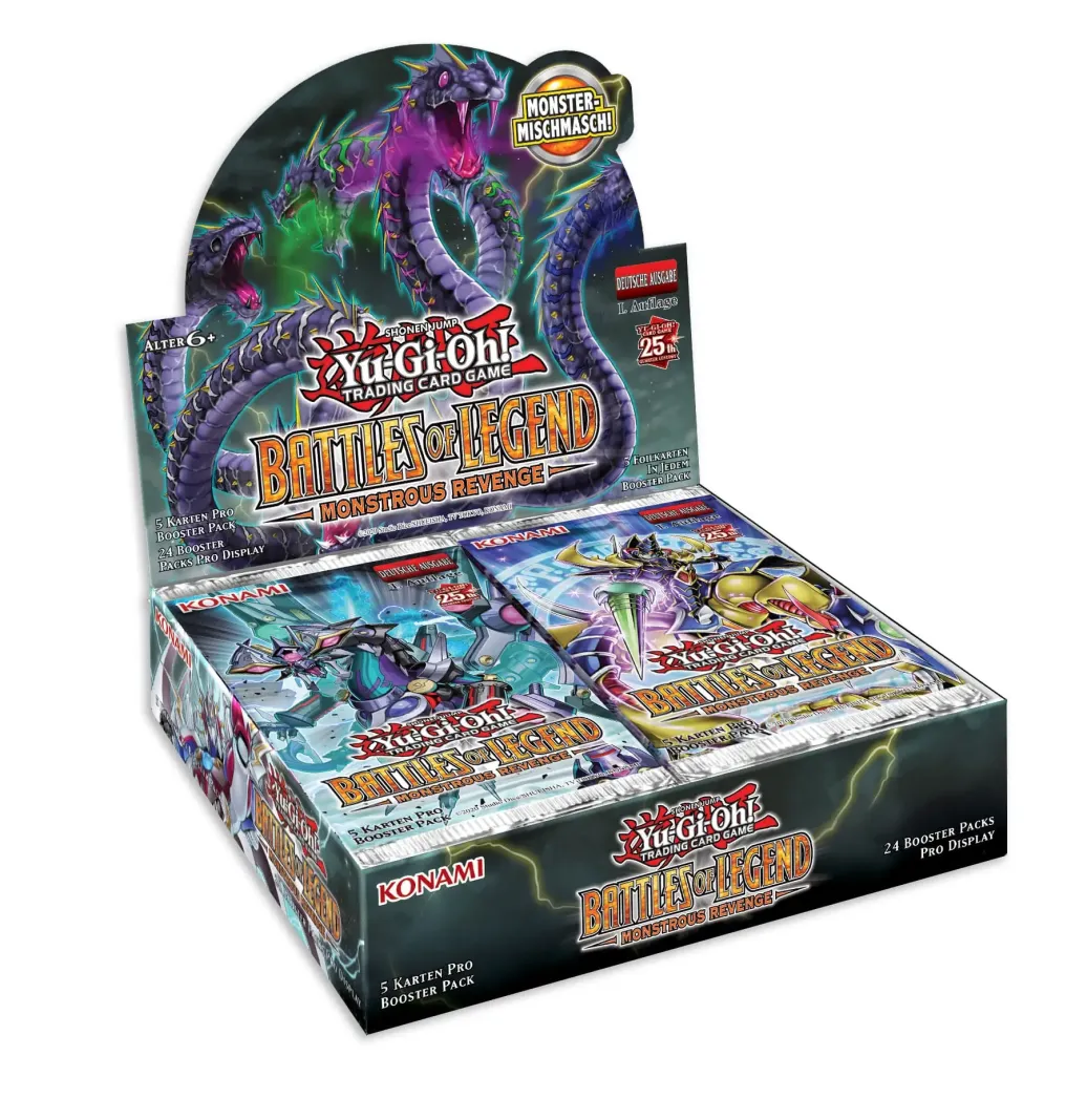 Yu-Gi-Oh! TCG Battles of Legend: Monstrous Revenge Booster Display (24) *Deutsche Version*