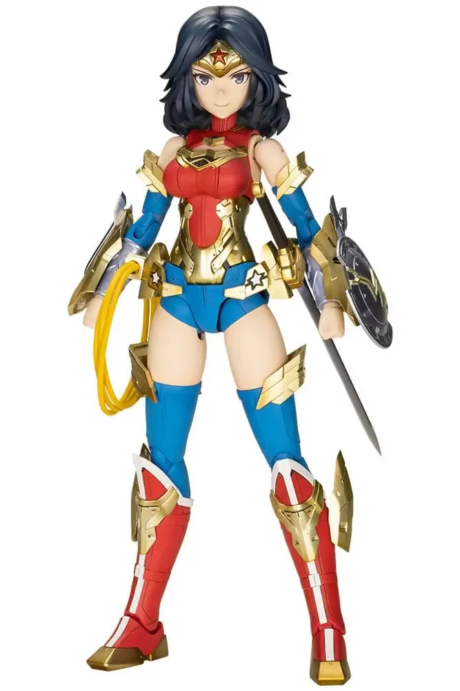 DC Comics Cross Frame Girl Plastic Model Kit Wonder Woman Humikane Shimada Ver. 16 cm
