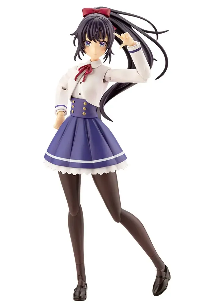 Sousai Shojo Teien Plastic Model Kit 1/10 Ritsuka Saeki St. Iris Gauken Girls' High School Winter Clothes Dreaming Style Snow White 16 cm