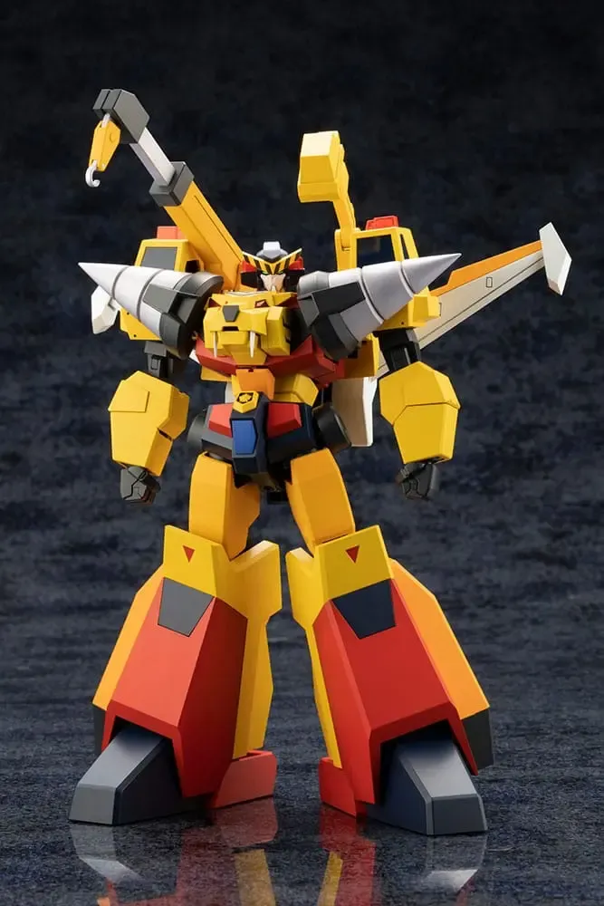 Brave Police J-Decker Plastic Model Kit Super Build Tiger 18 cm