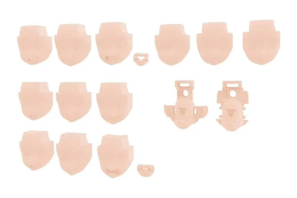 Megami Device M.S.G 05 Zubehör Set Face Sol Skin Color C