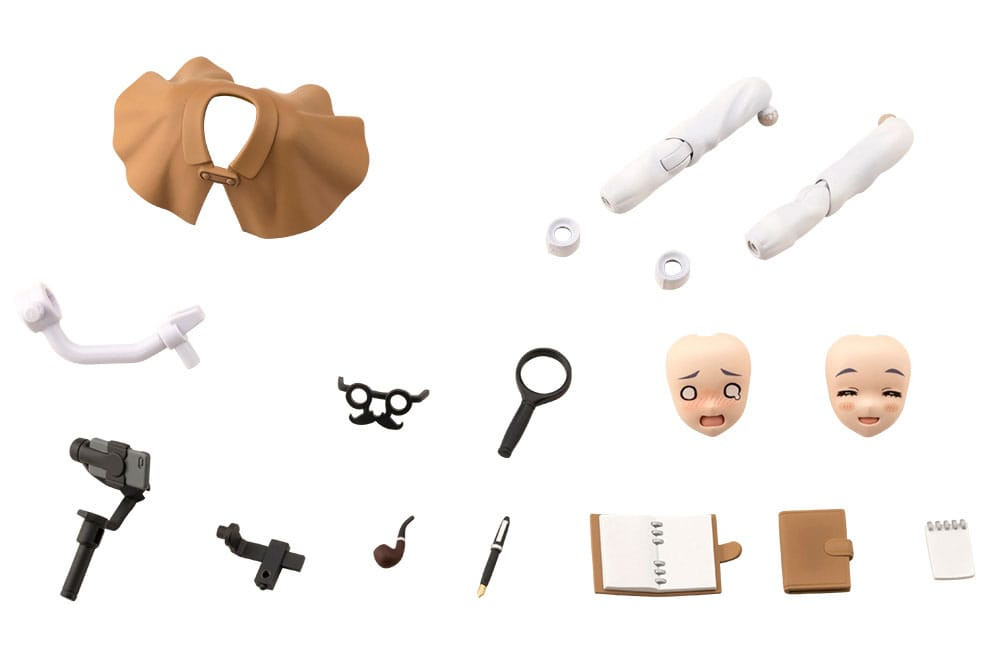 Sousai Shojo Teien Zubehör Set für Actionfiguren After School Eimi´s Detective Cosplay Set