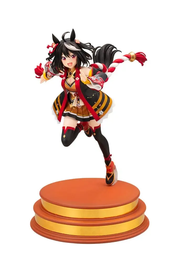 Uma Musume Pretty Derby PVC Statue 1/7 Outrunning the Encroaching Heat Kitasan Black 30 cm