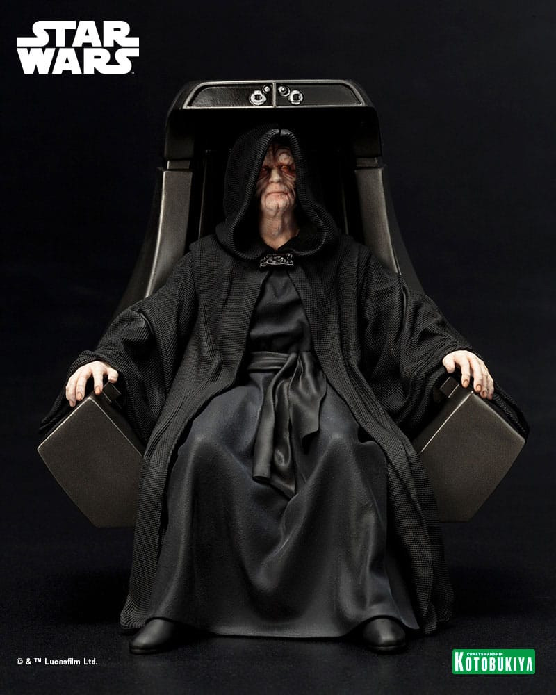 Star Wars: Return of the Jedi ARTFX+ Statue 1/10 Emperor Palpatine 16 cm